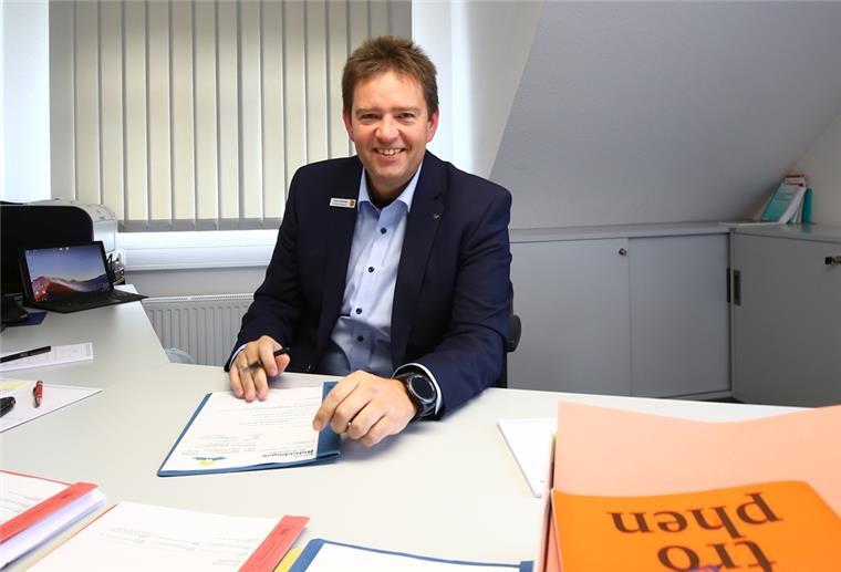 Bürgermeister Axel Linneweber versichert, dass sich in Butjadingen viel tun wird in diesem Jahr.
