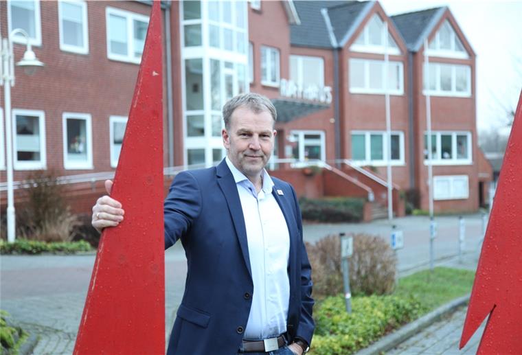 Bürgermeister Guido Dieckmann (parteilos) ist froh, die Herausforderungen des vergangenen Jahres gemeistert zu haben. Für 2021 sieht er viele Lichtblicke.