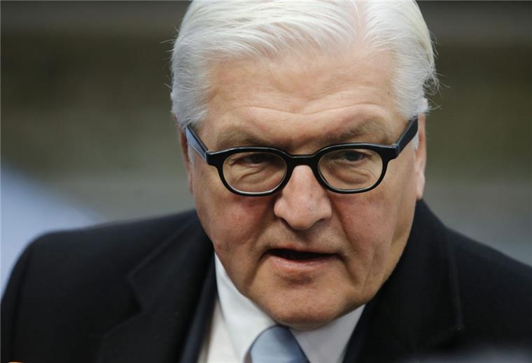 Bundesaußenminister Frank-Walter Steinmeier ist  beim 472. Schaffermahl in Bremen Ehrengast. 