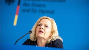 Bundesinnenministerin Nancy Faeser zieht ein positives Fazit vor dem EM-Finale.