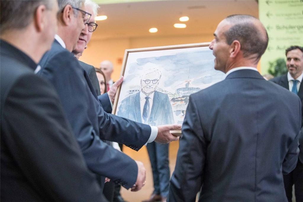 Bundespräsident Frank-Walter Steinmeier besucht Bremerhaven - hier das Klimahaus...