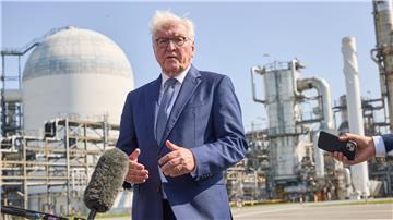 Bundespräsident Steinmeier mahnt den Erhalt der industriellen Stärke Deutschlands auf dem Weg zur Klimaneutralität an.