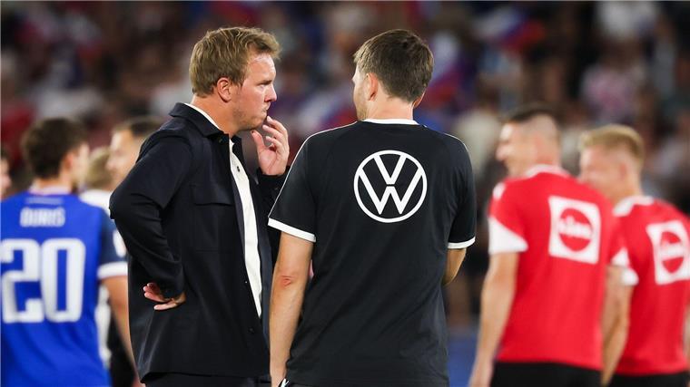 Trainer vertraut seiner Mannschaft Bundestrainer Julian Nagelsmann überlegt, wie es mit der Nationalmannschaft jetzt weitergehen soll.