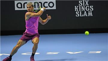 Carlos Alcaraz hat das Finale des Six Kings Slam in Saudi-Arabien erreicht. 