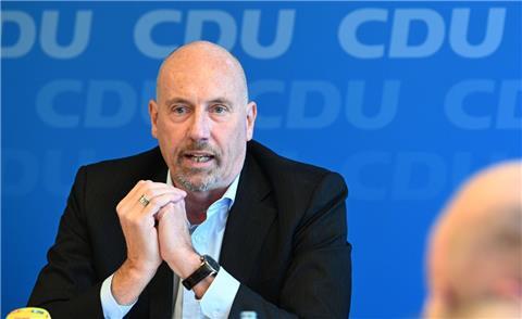 Carsten Meyer-Heder, Bremer CDU-Spitzenkandidat zur Bürgerschaftswahl, hat am Freitag den Entwurf für das Wahlprogramm vorgestellt.