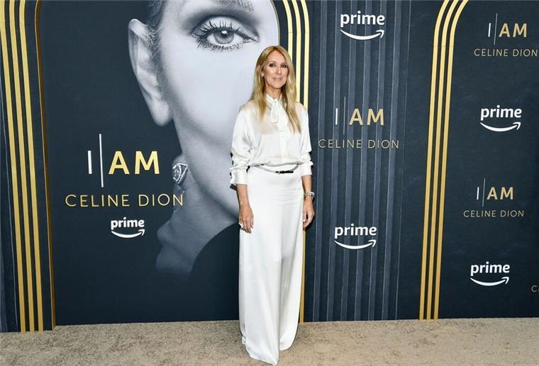 Céline Dion besucht die New Yorker Premiere von „I Am: Céline Dion“.