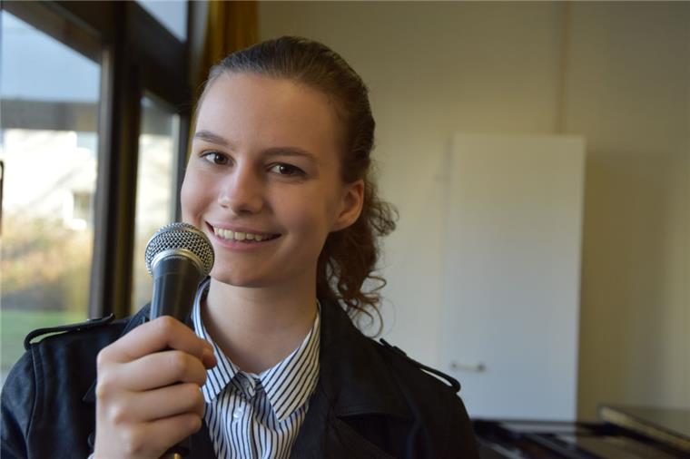 Charlotte Torchalla misst sich mit den besten Talenten Niedersachsens.