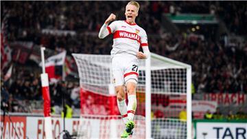 Chris Führich hat das Siegtor für Stuttgart erzielt.