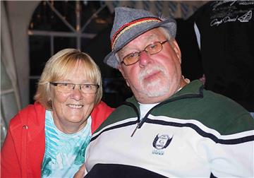 Christa und Dieter Niehaus ließen es sich nicht nehmen, beim OGF zu erscheinen, ...
