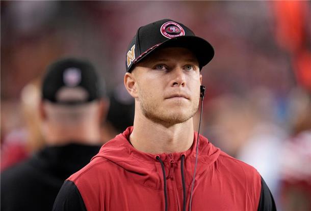 Christian McCaffrey ist Vater einer Tochter geworden. (Archivbild)
