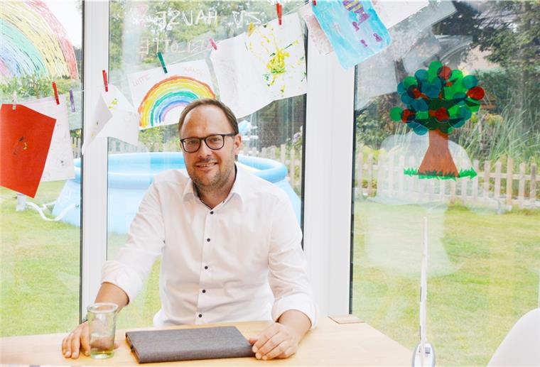 Christian Molls, neuer Vorsitzender der CDU Loxstedt, hat mit seiner Familie in Stotel ein Zuhause gefunden und möchte sein Lebensumfeld aktiv mitgestalten.