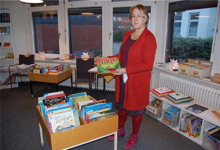 Brake: Kleine Oasen mit viel Lesestoff Christine Woerl-Köhler leitet seit dem Jahr 2004 die Bücherei im Paul-Gerhardt-Haus. Hier gibt es ein besonders großes Angebot an Bilderbüchern sowie an Literatur für Kinder und Jugendliche.