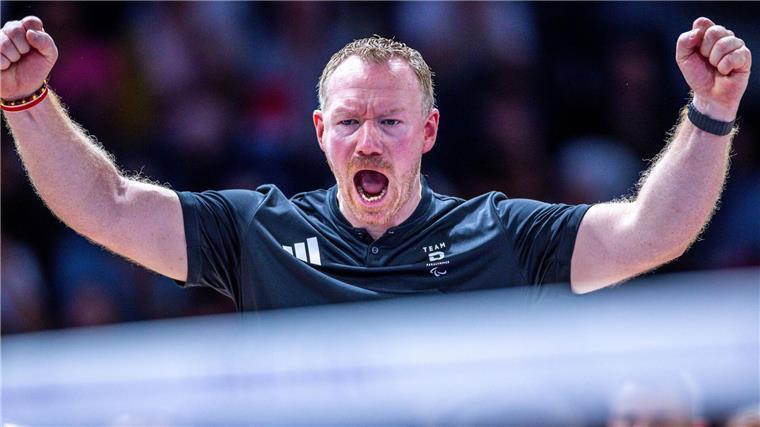 Christoph Herzog freut sich auf das Halbfinale im Sitzvolleyball.