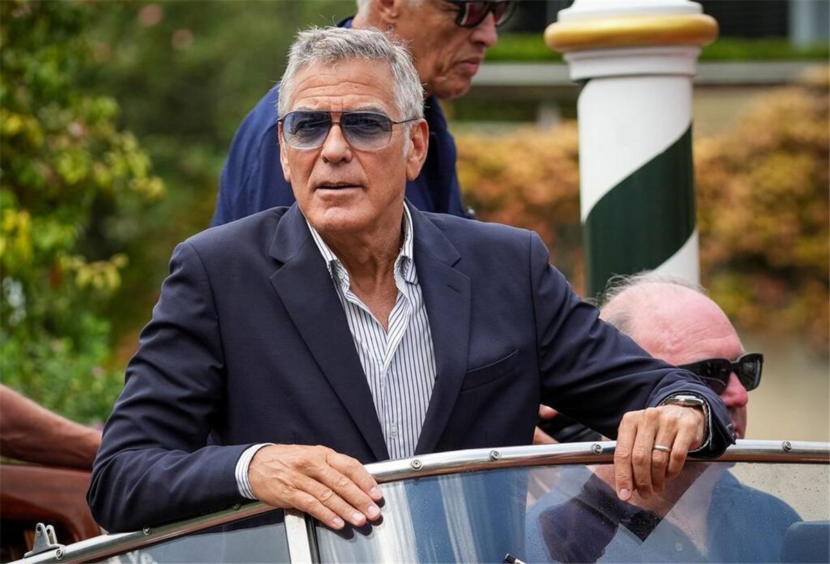George Clooney ist krank und sagt Venedig-Pressekonferenz ab Clooney ist Teil des Wettbewerbsfilms „Jay Kelly“.