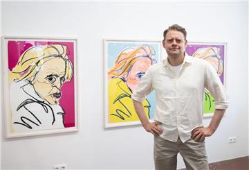 Comedian und Schauspieler Max Giermann malt wieder.