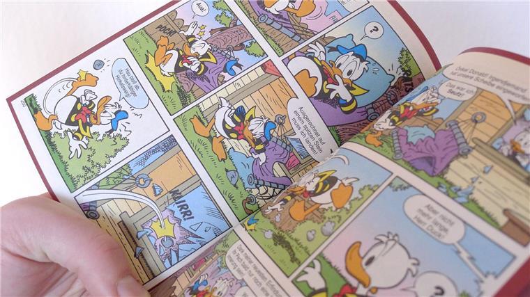 Donald Duck erscheint in Leichter Sprache Comics mit Donald Duck soll es jetzt auch in Leichter Sprache geben. (Archivbild)