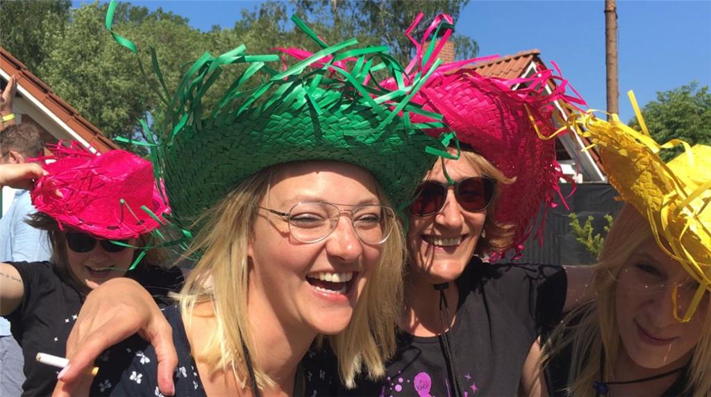 Coole, bunte Damentruppe. Frühtanz in Steinau 2018. Foto: Berlinke