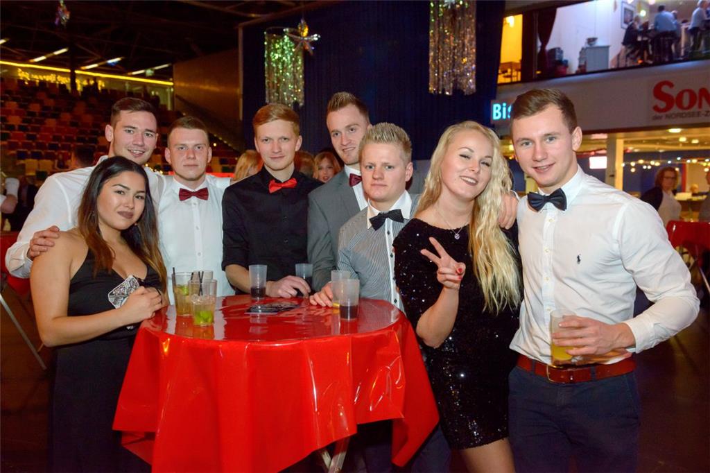Coole Truppe: (von links) Betil, Finn, Westley, Jonas, Malte, Dustin, Merle und ...