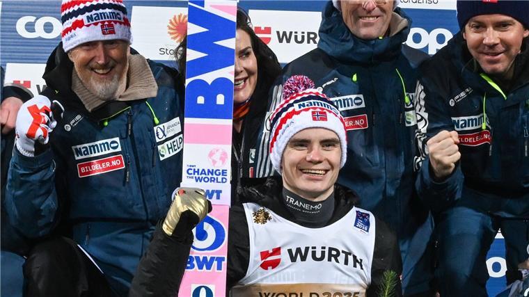 Da jubelten sie noch: Norwegens Springer müssen den Betrug erklären.
