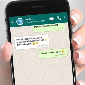 Da kann ja auch viel passieren.