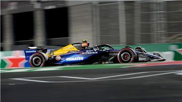 Da war der Williams von Franco  Colapinto noch ganz. 