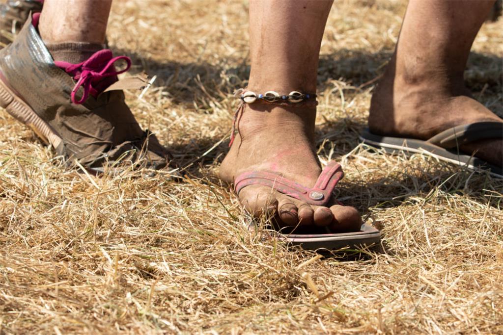 Da werden Erinnerungen an Deichbrand 2018 wach: Der Staub ist auch in diesem Jah...