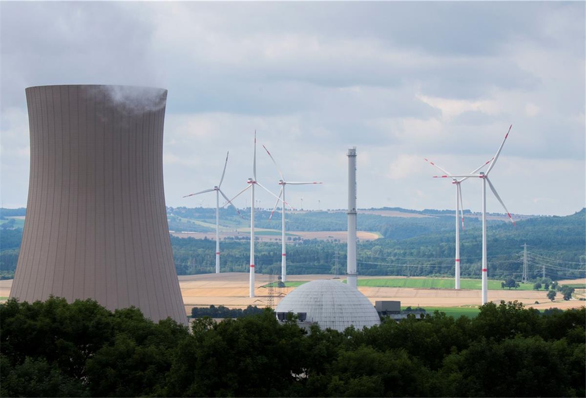 Freude und Trauer: Das Atomkraftwerk Grohnde wird abgeschaltet Das Atomkraftwerk Grohnde im Landkreis Hameln-Pyrmont