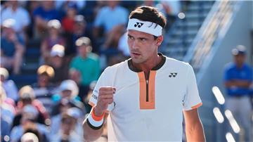 Daniel Altmaier steht beim Tennis-Turnier in Tokio im Achtelfinale.