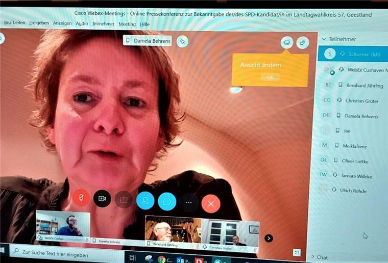 Daniela Behrens als Nominierte für die Landtagskandidatur
