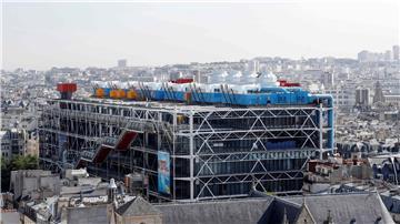 Das 1977 eröffnete Centre Pompidou.