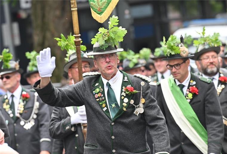 Das 496. Schützenfest in Hannover war am Freitag eröffnet worden. 