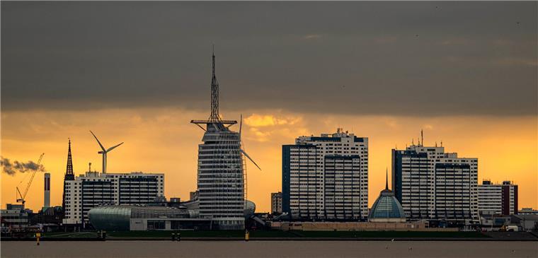 So schön ist unser Bremerhaven bei Sonnenaufgang