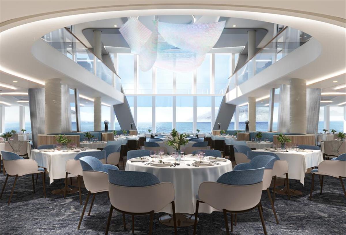 Das Atlantik Klassik bekommt auf der „Mein Schiff Flow“ einen neuen Platz: Auf Deck 4 und Deck 5.