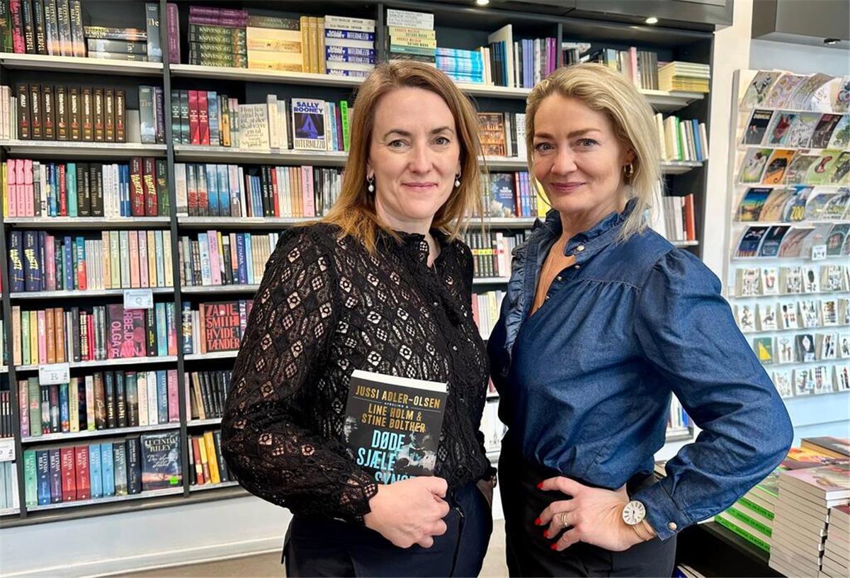 Das Autorinnen-Duo Line Holm (links) und Stine Bolther.