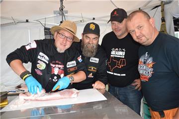 Das BBQ an der Burg in Bad Bederkesa war eine schmackhafte Angelegenheit. 