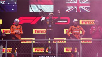 Das beste Podium der Formel 1.