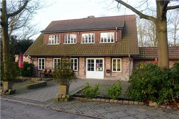 Das Bootshaus im Bürgerpark.