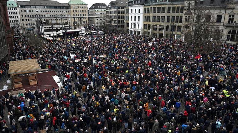 Das Bündnis „Laut gegen Rechts“ ruft erneut zu einer Kundgebung auf. (Archivfoto)