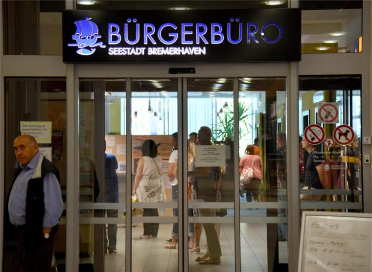 Das Bürgerbüro Mitte. 