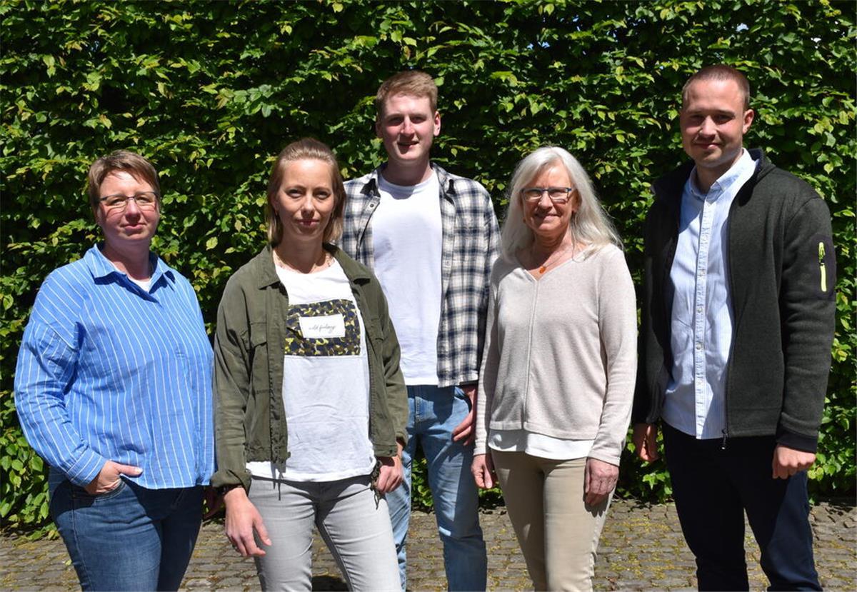 Weichen für die Zukunft gestellt Büroteam der Firma Backhaus