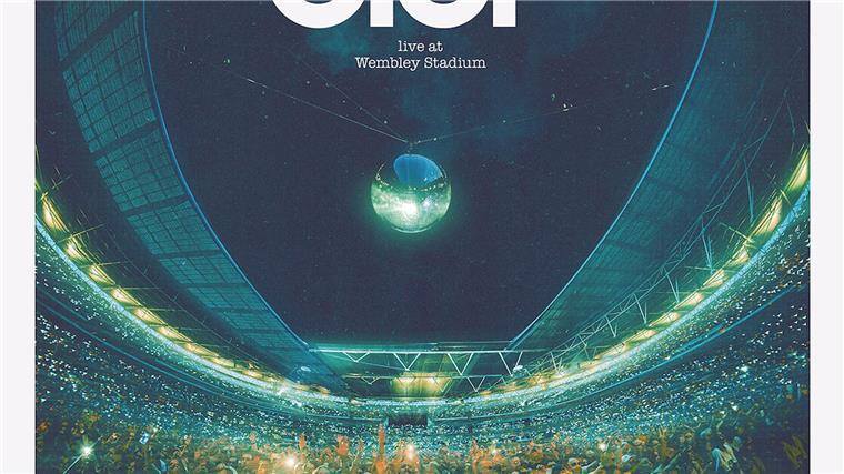 Das Cover des Albums „Live At Wembley Stadium“ von Blur.