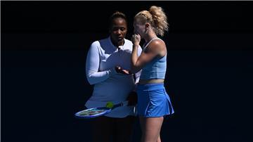 Das Damen-Doppel Siniakova/Townsend gewinnt die Australian Open