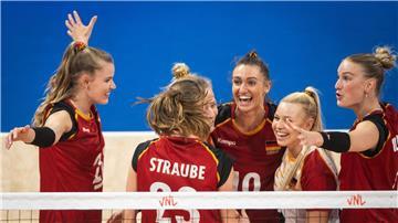 Das deutsche Team siegte zum Abschluss.