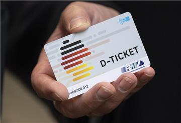 Ein «D-Ticket» im Chipkartenformat