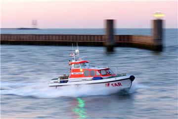 Das DGzRS-Tochterboot "Mathias" kam vor Cuxhaven zum Einsatz.  