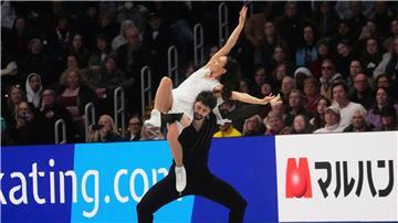 Das Eistanz-Duo Jennifer Janse van Rensburg und Benjamin Steffan holte einen Quotenplatz für Olympia.