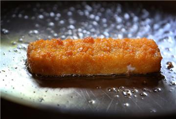 Fischstäbchen in der Pfanne