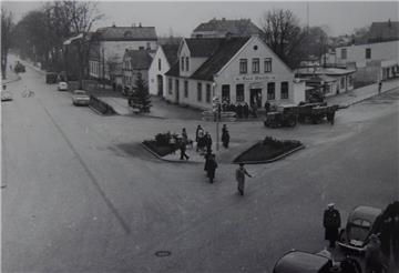 Das Foto entstand an der Ecke Lindenallee/Weserstraße nach dem Umbau der Weserst...