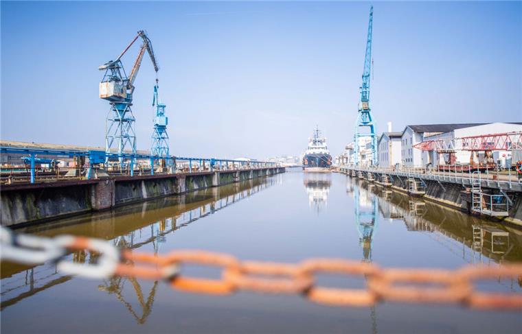 Aufbruchstimmung: Das Geländes der ehemaligen SSW-Werft bildet das Herzstück des künftigen Werftquartiers im Fischereihafen. Am Wochenende brachten rund 100 Bürger ihre Vorstellungen ein, wie sich das neue Quartier entwickeln soll.