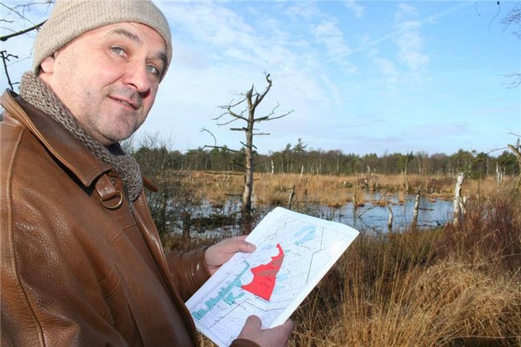 Das Große Moor in Bokel kennt Ulrich Kraus wie seine eigene Westentasche.